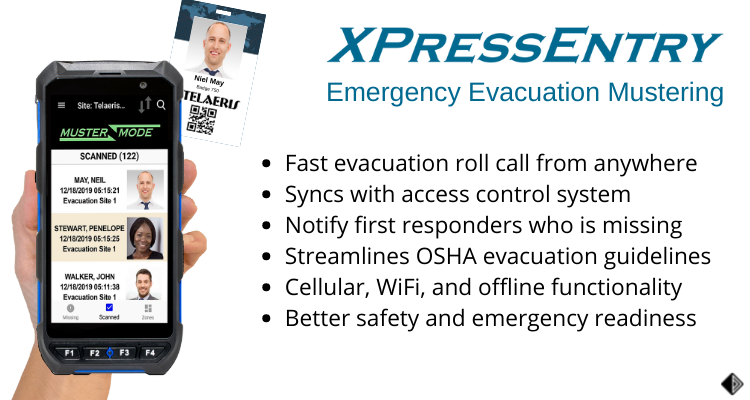 XPressEntry - Emergency Evacuation Mustering
